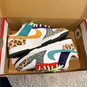 Nike Multicolor Animal Print Sneakers